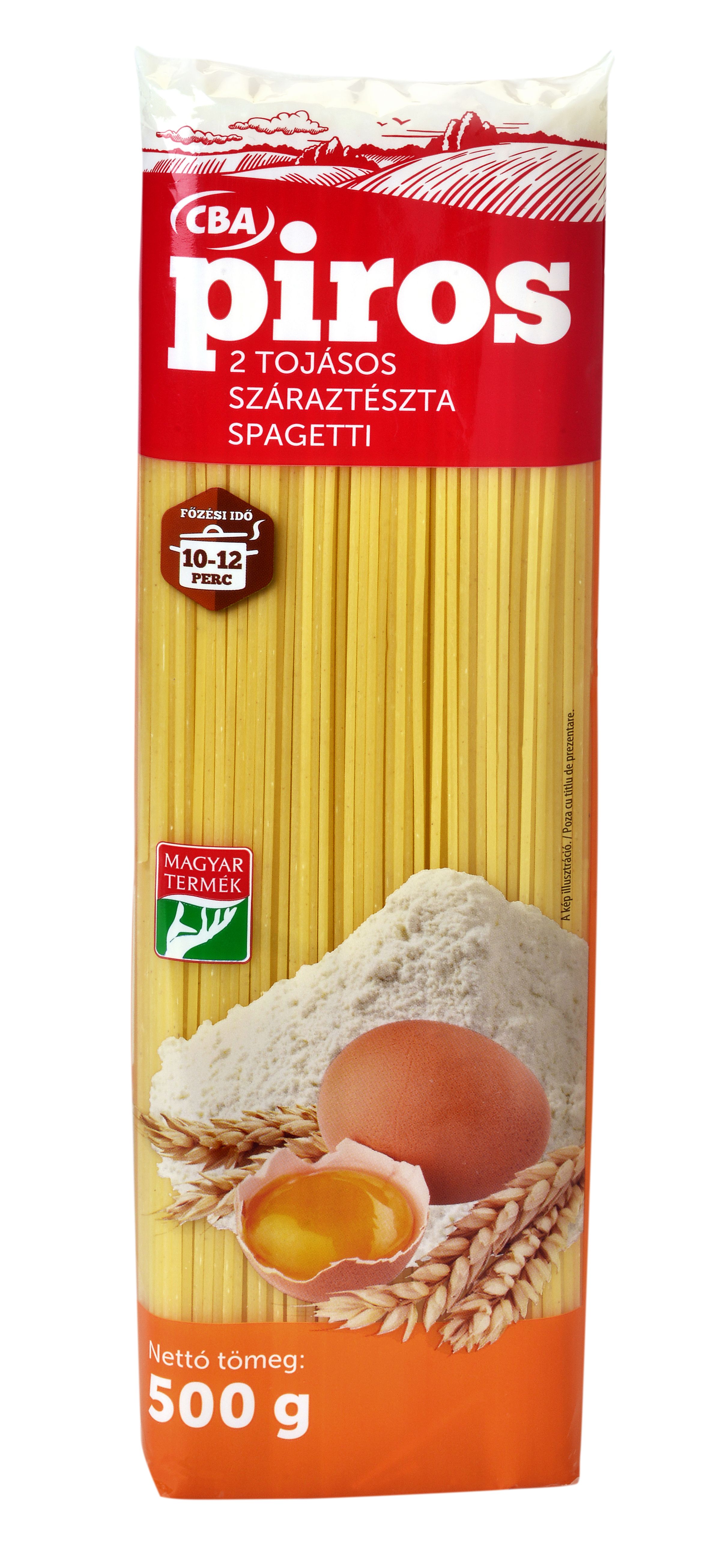 CBA Piros 2 tojásos spagetti 500g